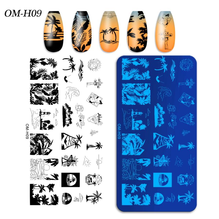 ラローナ[LALONA]ネイルスタンププレート(12種から)ジェルネイル