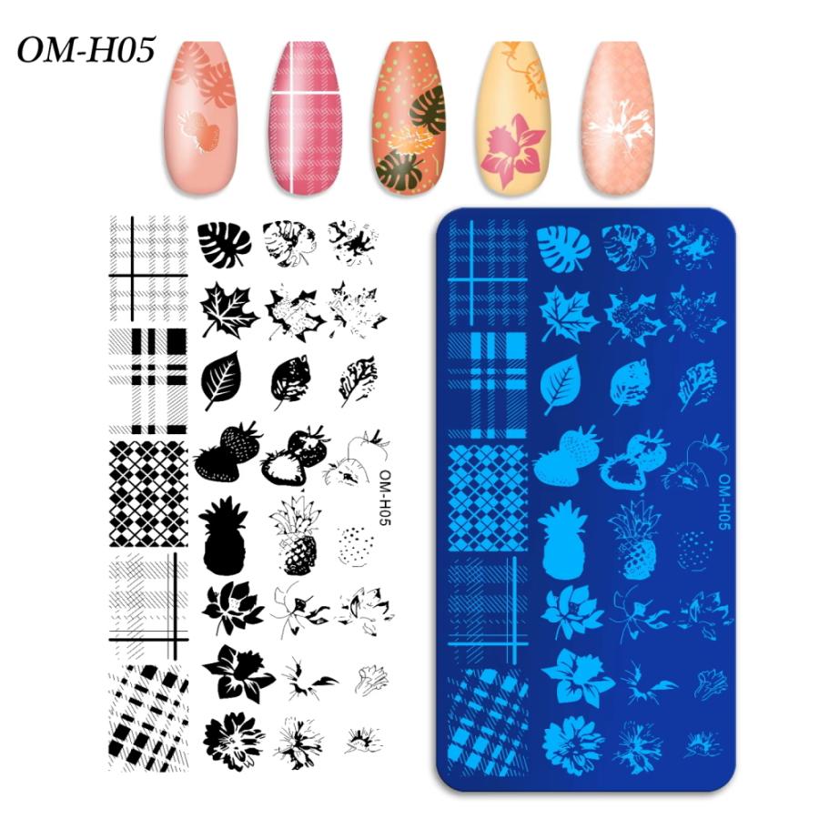 ラローナ[LALONA]ネイルスタンププレート(12種から)ジェルネイル