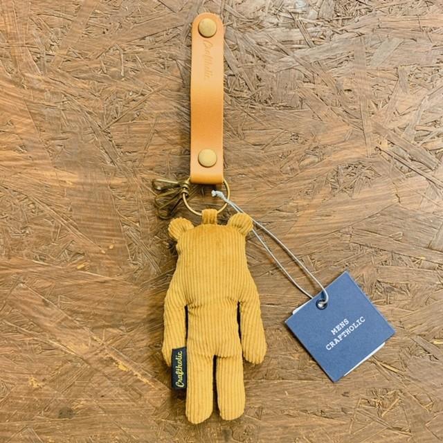 メンズクラフトホリック コーデュロイキャメル キーチャーム キーホルダー スロース Sloth クマ くま 熊 茶色 C775 01 雑貨屋livaadom 通販 Yahoo ショッピング