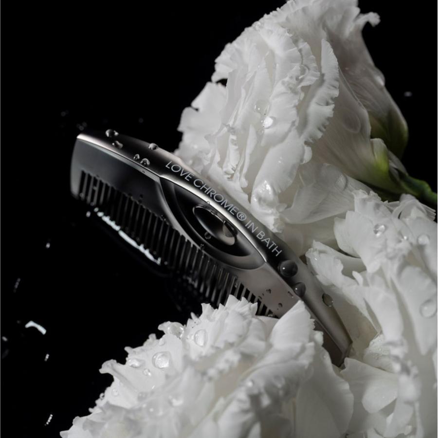【公式】ラブクロム (R)INBATHツキ プレミアムブラック 美髪コーム くし クシ LOVECHROME INBATH TSUKI Premium Black [3/1リニューアル]｜shop-lovechrome｜02