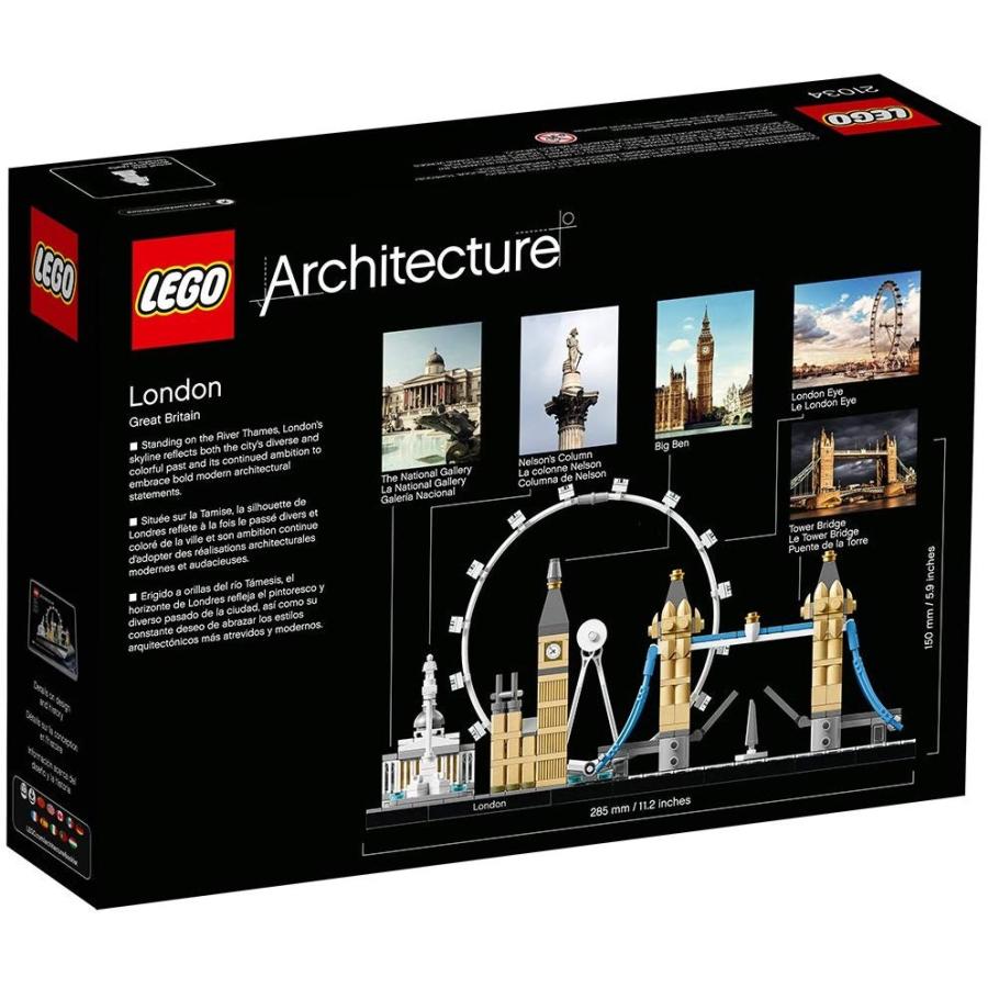 レゴ アーキテクチャー ロンドン スカイライン コレクション 21034 Architecture London Skyline Collection 並行輸入品｜shop-m-haot｜05