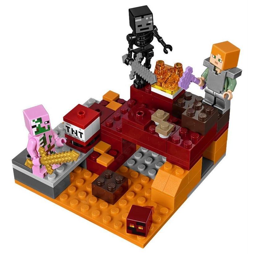 訳あり品 レゴマインクラフト 暗黒界の戦い Lego Minecraft The Nether Fight 並行輸入品 メール便送料無料 Lego Minecraft Wake Import Shopえむはーと 通販 Yahoo ショッピング