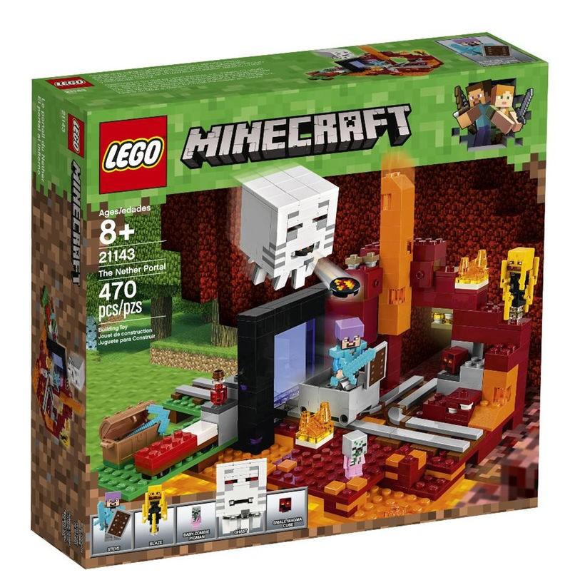 レゴマインクラフト 闇のポータル Lego Minecraft The Nether Portal 並行輸入品 Lego Minecraft Import Shopえむはーと 通販 Yahoo ショッピング