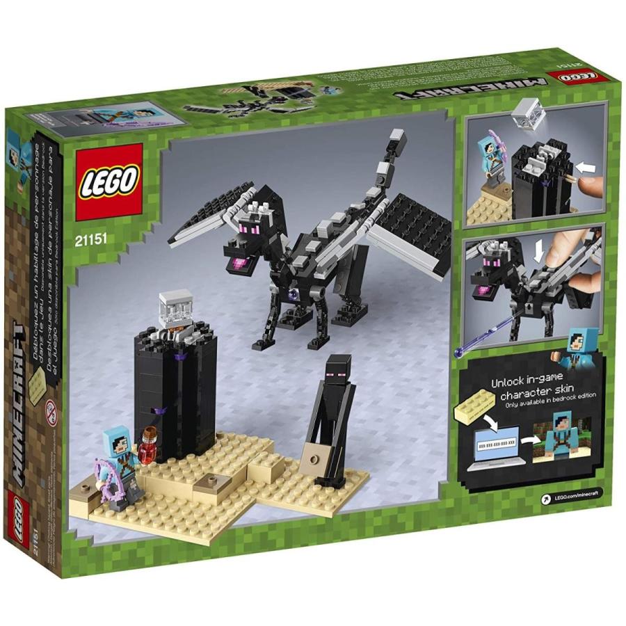 レゴ マインクラフト 最後の戦い Lego Minecraft The End Battle Ender Dragon Building Kit 並行輸入品 Lego Minecraft Import Shopえむはーと 通販 Yahoo ショッピング