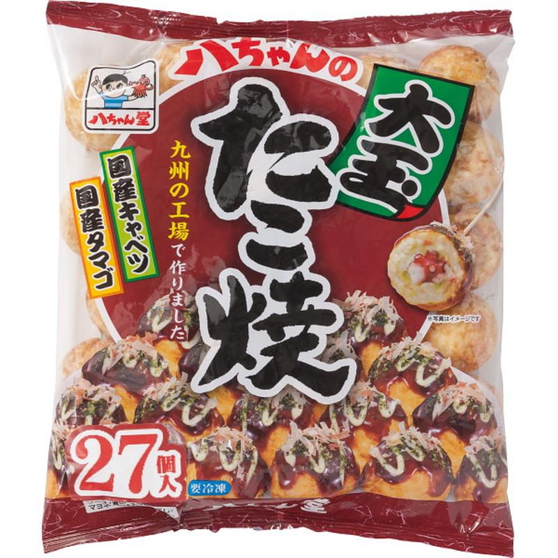 八ちゃん堂の大玉たこ焼き 27個 メーカー直送品 メーカー指定熨斗 ギフト