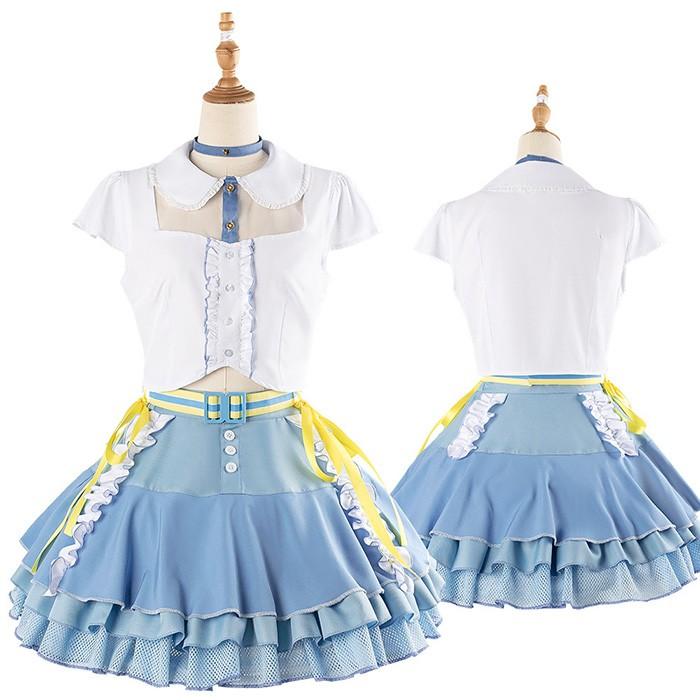 学園アイドルマスター 藤田ことね コスプレ衣装 イベント ウィッグ 靴