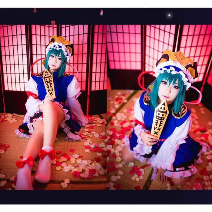東方Project四季映姫 ヤマザナドゥ コスプレ衣装 アレンジ例大祭