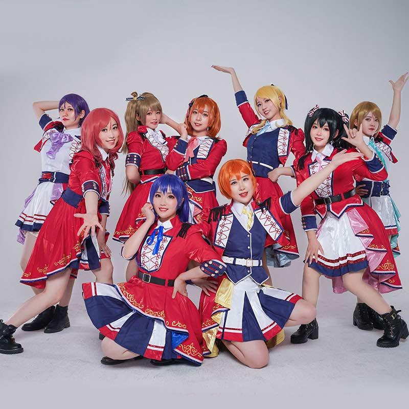 ラブライブ！TV Animation 10th Anniversary」コスプレ衣装 μ'sic