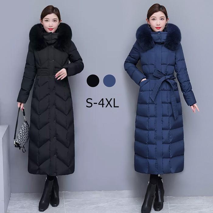 LOUNIE ダウンベスト ファー付 フード取外し可 40 ネイビー