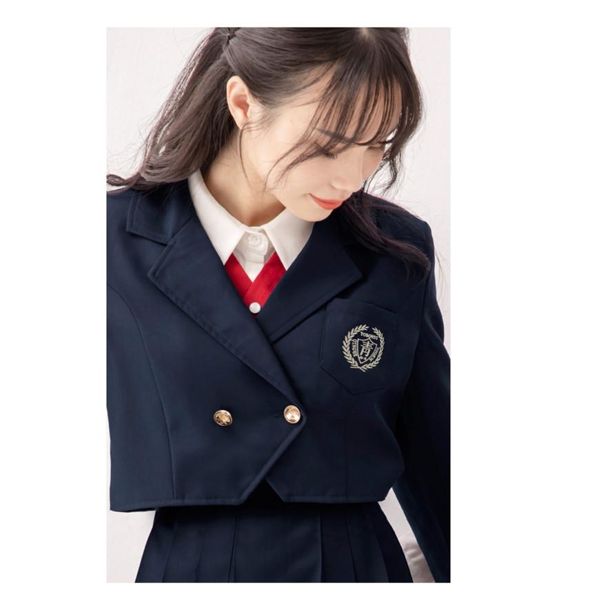 入学式 卒業式 スーツ 女の子 黒 紺 長袖 中学生 高校生 制服 大きいサイズ 小学生 ジャケット スカート レディース お受験 発表会 通学 ジュニア フォーマル｜shop-manten｜09