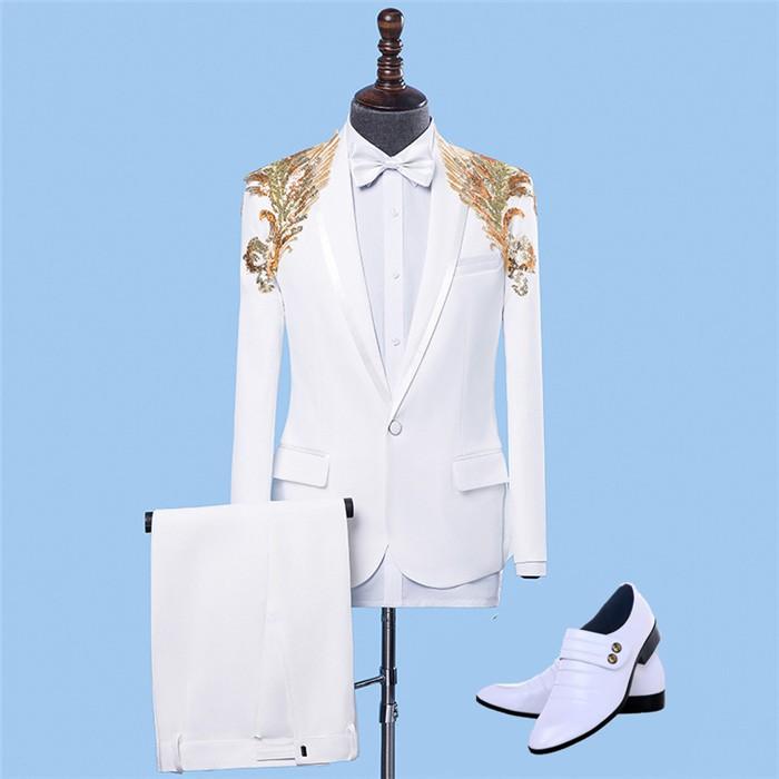 激安ブランド 大人用 公爵 貴族服ジャケット 司会者 メンズ スーツセット カラオケ 大会 男性用 舞台ステージ 衣装演劇 演奏会 発表会 ステージ 豪華 受賞店舗 Extechpro Com
