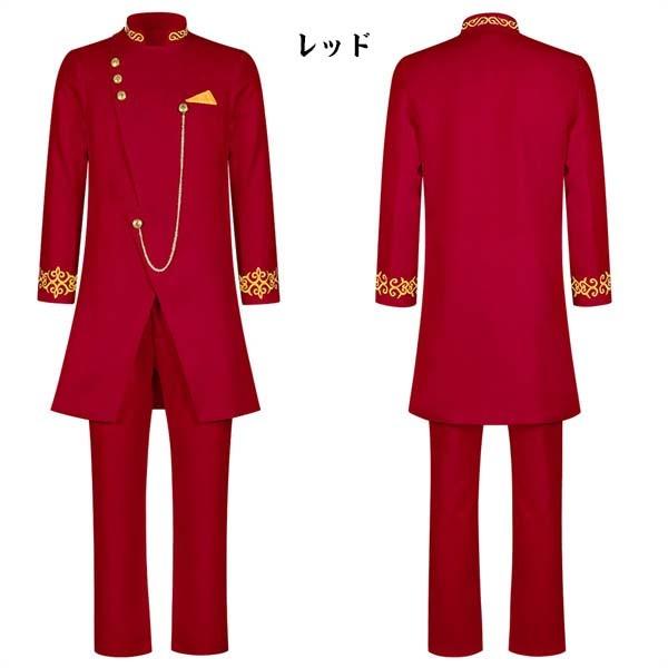 ハロウィン 演出服 王子様 ヨーロッパ風 中世 復古風 公爵衣装 将軍様
