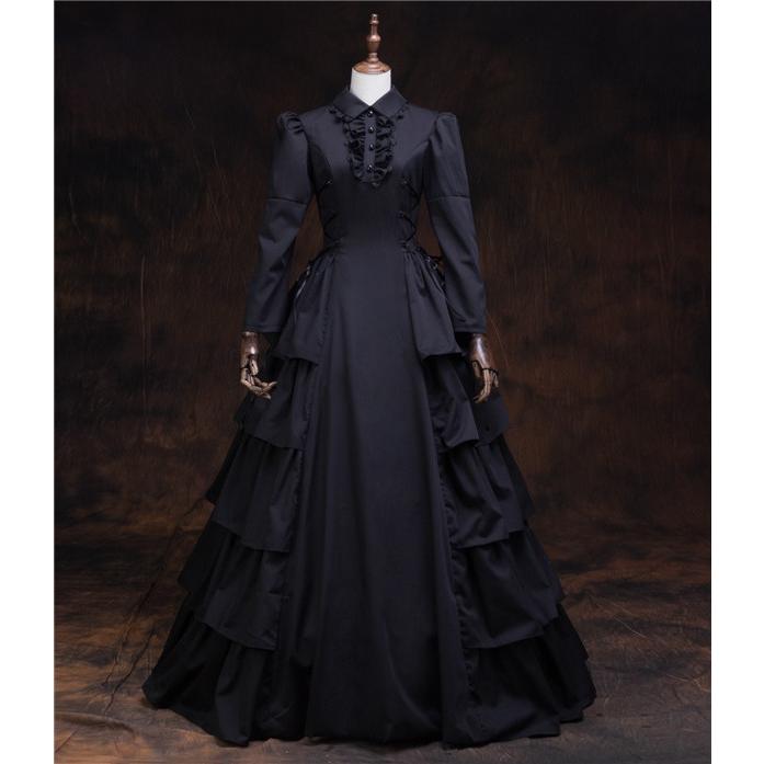 ヴィクトリアン 中世 18世紀 バケーションドレス ドレス パーティー