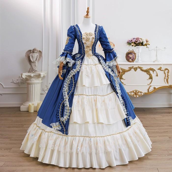 す*ず様 ロココ調ドレス コスプレ　クラシカル お姫様ドレス ロリータ ロココ調 プリンセスドレス 中世 貴族風 舞台