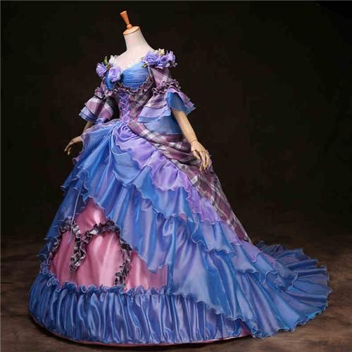 豪華ドレス ワンピース ゴシック イギリス 貴族服 舞台 衣装 ドレス 