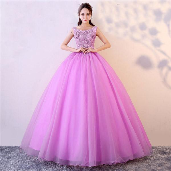 カラードレス ウェディングドレス ロングドレス 演奏会 ピアノ 発表会