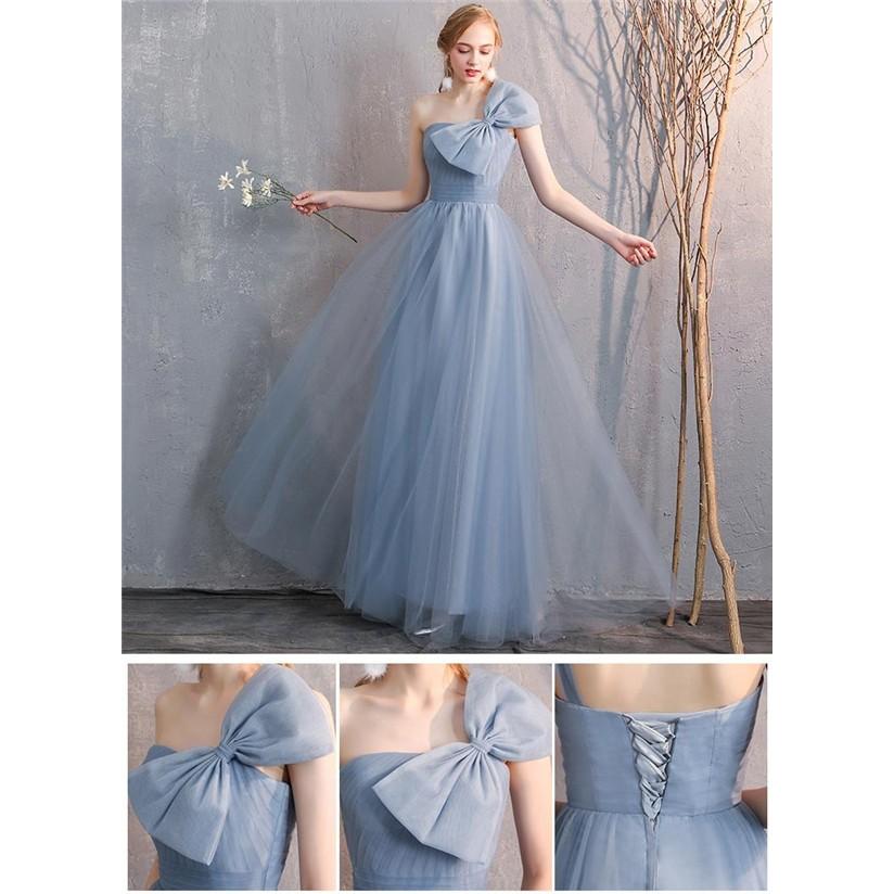 【送料無料】【5size・6type】ブライズメイド ドレス ロング ブルー 6タイプ お揃いドレス お呼ばれドレス パーティードレス 結婚式 ドレス ロングドレス 演奏会 ブライズメイド ドレス ロング ブルー 6タイプ お揃いドレス お呼ばれ