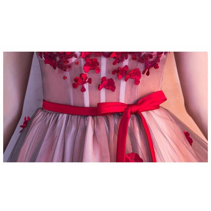 パーティードレス 演奏会 韓国 ぽっちゃり フィッシュテール オフ