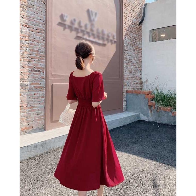 ワンピース 夏ワンピース シフォン ミモレ丈 短袖 オシャレ