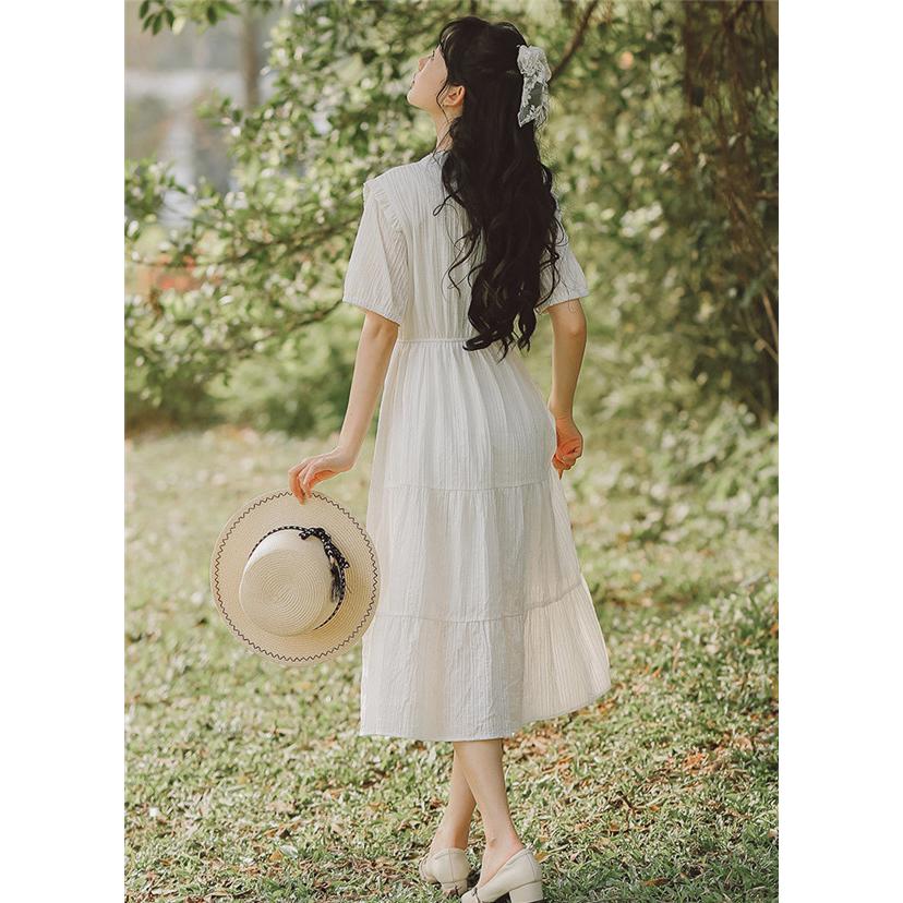 リゾートワンピース ワンピース 夏ワンピース スリット入り リゾートフローラルスカート ミモレ丈 ワンピース 夏ワンピ ホワイトワンピース ハワイ 結婚式 Dd013x2 マンテンショップ 通販 Yahoo ショッピング