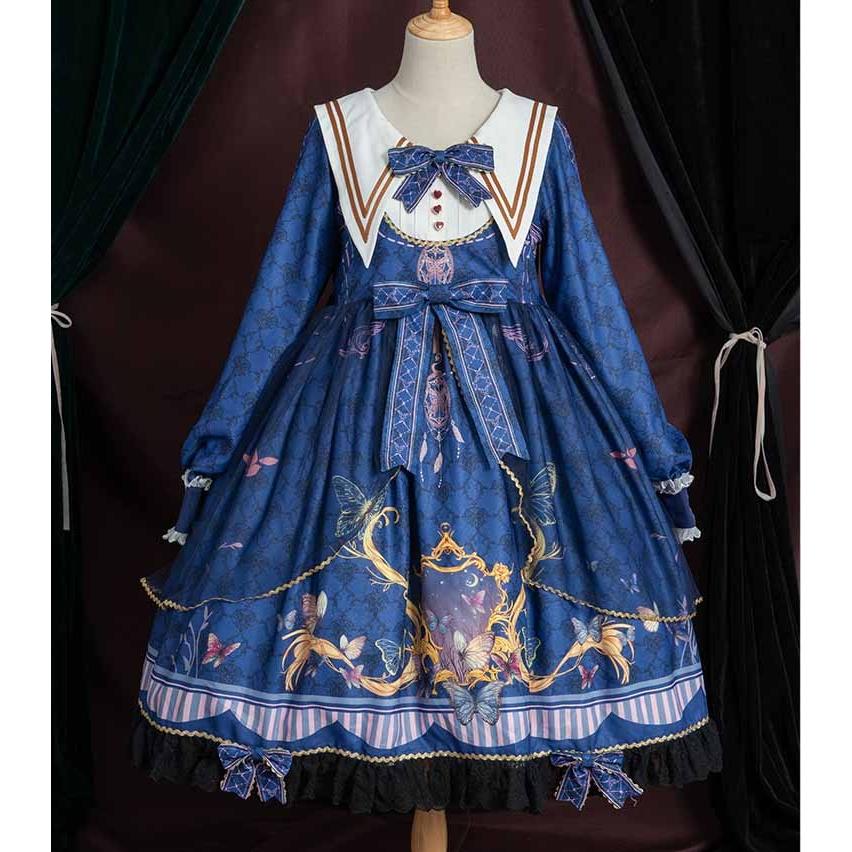 ロリータ ワンピース ゴスロリ Aライン 宮廷ドレス リボン Lolita レディース コスチューム 衣装 かわいい フリル 仮装 Dd039zo マンテンショップ 通販 Yahoo ショッピング