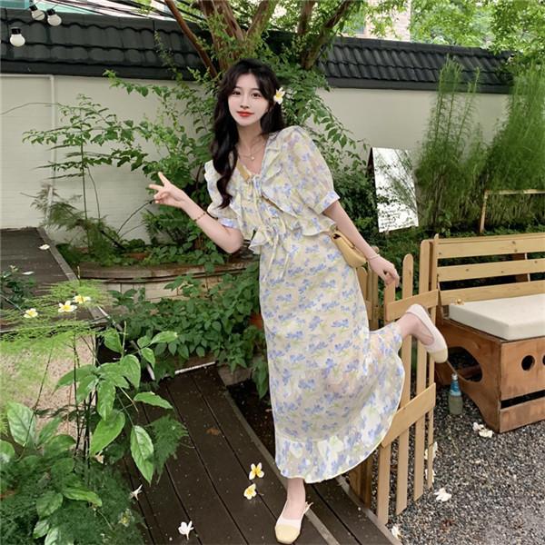 ワンピース 大人可愛い 夏ワンピース レディース 袖あり 半袖 リゾートワンピ デート 夏ワンピ Aライン ロング丈 可愛い 旅行 Cs9gvhdpyv レディースファッション Phoenix Ge