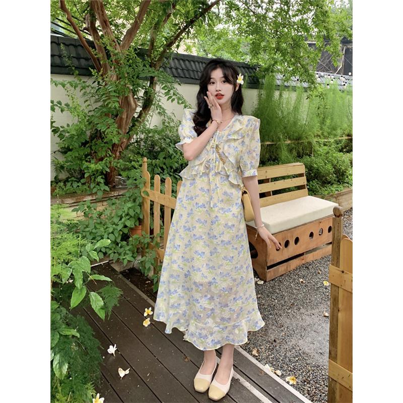 ワンピース 大人可愛い 夏ワンピース レディース 袖あり 半袖 リゾートワンピ デート 夏ワンピ Aライン ロング丈 可愛い 旅行 Cs9gvhdpyv レディースファッション Phoenix Ge