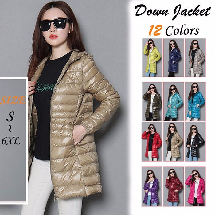 ダウンコート ダウンジャケット ライトダウン ロングダウンコート A