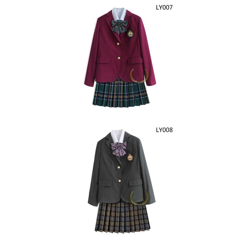 超美品 卒業式 スーツ 女の子 韓国 制服 スカートスーツ ギフト 入学式 大きいサイズ 中学生 ジャケット 卒服 高校生 女子高生 子供服 5点セット ゆったりサイズ フォーマルスーツ ジュニア 子供スーツ 小学生 結婚式 お受験 発表会 S M L Xl 2xl 黒 Dg248s1s1g5