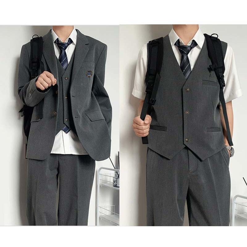 男の子スーツ 上下セット 卒業式 入学式 ブレザー スクール スーツ
