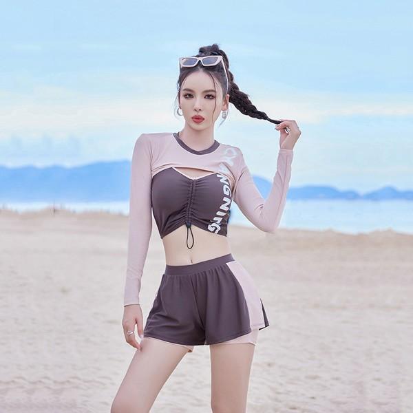 H&amp;M×women WAVES　タンキニ　水着　セットアップ H&M - H&M×women WAVES タンキニ 水着 セットアップの通販 by もすらs