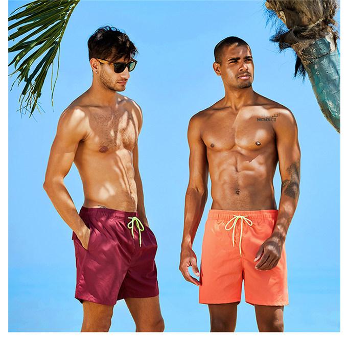 サーフパンツ 水着 男性 メンズ 海パン 無地 ビーチパンツ 速乾 水陸