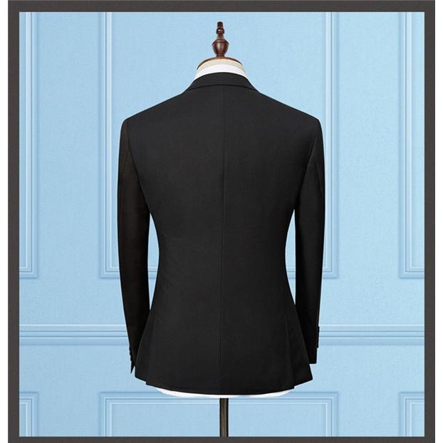 フォーマル スーツ 男性用背広 長袖 ビジネススーツ 1ツボタン スリム