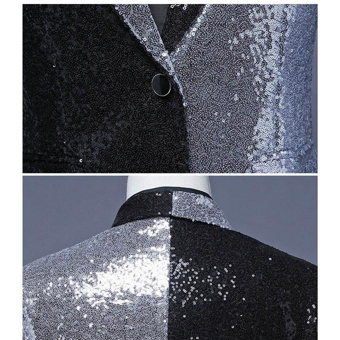 ジャケット（単品） ステージ 衣装 メンズ 舞台 スパンコール キラキラ