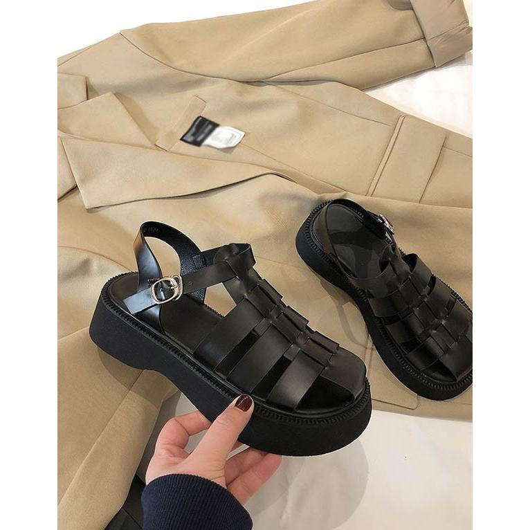 グルカサンダル 厚底サンダル フィッシャーマンサンダル ストラップ