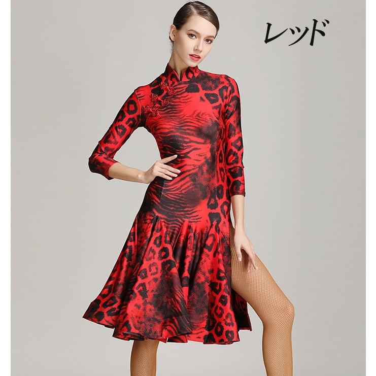 2カラー 新作 社交ダンス 衣装 ラテン衣装 タンゴ チャチャチャ ワルツ