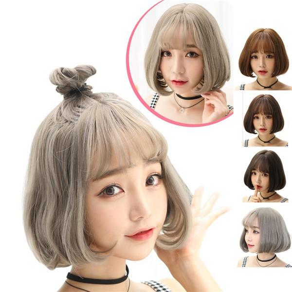 ウィッグ ショート 内巻きショート ボブ フル 自然 つけ毛 エクステ かつら コスプレ 小顔効果抜群 可愛い 耐熱 Dp037d3 マンテンショップ 通販 Yahoo ショッピング