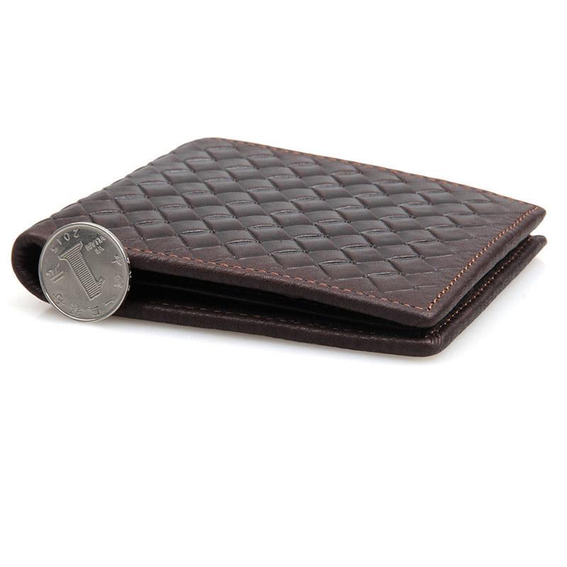 牛革 財布 メンズ 二つ折り2つ折り財布コンパクト 短財布本革チェック