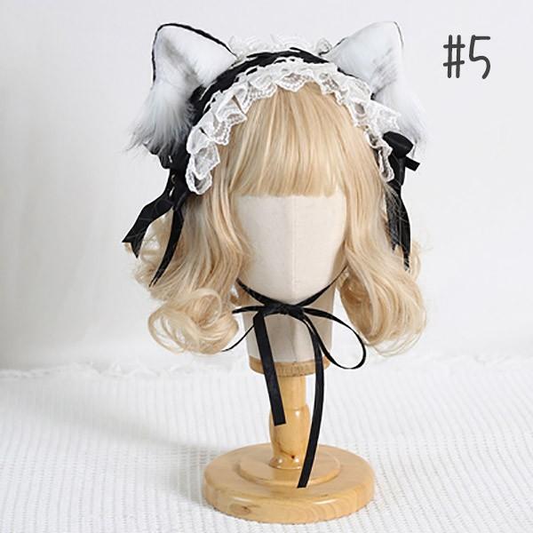猫耳 カチューシャ ヘッドドレス コスプレ小道具 ロリータ 猫耳 カチューシャ ヘッドドレス コスプレ小道具 ロリータ