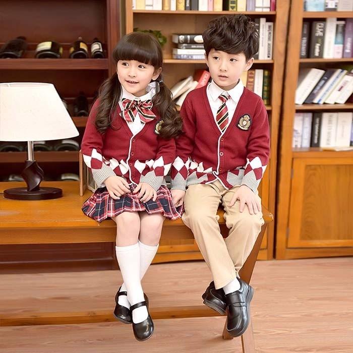 卒業式 スーツ 女の子 男の子 160 入学式 七五三 セーター 4点セット