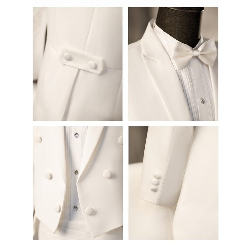 タキシード メンズ スーツ フォーマル 結婚式 燕尾服 演奏会 舞台