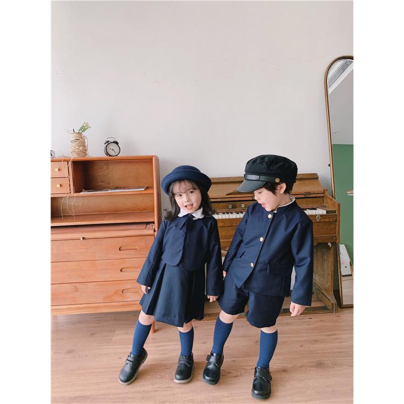 男の子 卒業式 スーツ 女の子 子供服 詰襟 ラウンド襟 男子 制服 キッズ 小学校卒業式スーツ 子ども こども 子供スーツ ネイビー ジャケット シャツ 半ズボン 80 90 100 120 130 卒業式 スーツ 男の子 女の子 子供服 詰襟 ラウンド襟 男子 制服