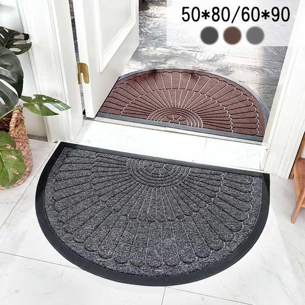 おしゃれな玄関マット 2サイズ 3カラー 玄関 マット 屋外 オシャレ ドアマット 北欧 ラバー ゴムマット カーペット ラグ 泥落とし Ec044t2 マンテンショップ 通販 Yahoo ショッピング