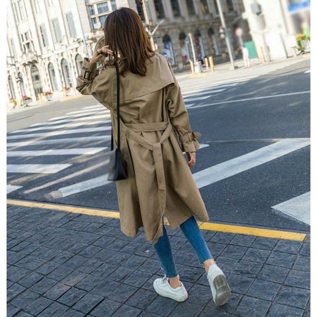 トレンチコート レディース 秋コート スプリングコート ロング丈 ロング 春 秋 アウター 秋物 秋服 ビジネス 通勤 就活 韓国風 Ef060ze マンテンショップ 通販 Yahoo ショッピング