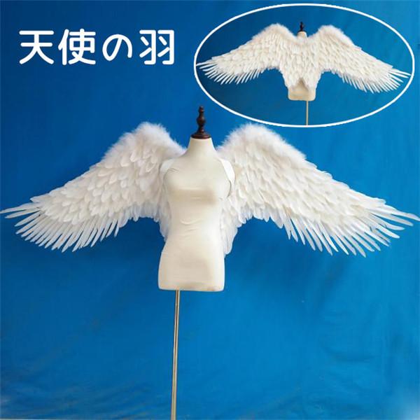 天使の羽 コスプレ道具 羽 翼 wingウイングホワイト妖精悪魔ステージ道具ファッションショー パーティーグッズcosplay用コスプレコスチューム｜shop-manten