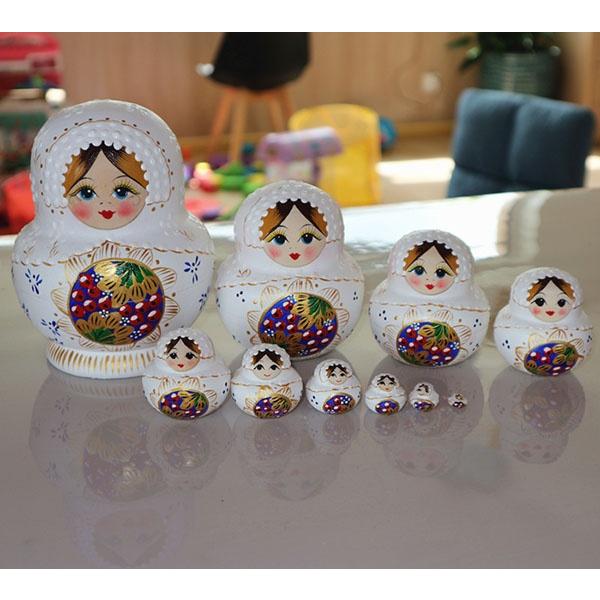 マトリョーシカ ロシア 人形 民芸品 土産物 手作り人形 手描き