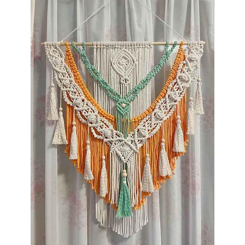 特大サイズ　マクラメタペストリー マクラメ特大タペストリー | nahono