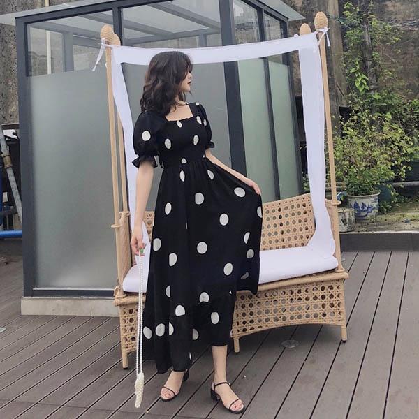 00s 希少 TRALALA ビッグリボン 水玉 ワンピース 00s 希少 TRALALA ビッグリボン 水玉 ワンピース