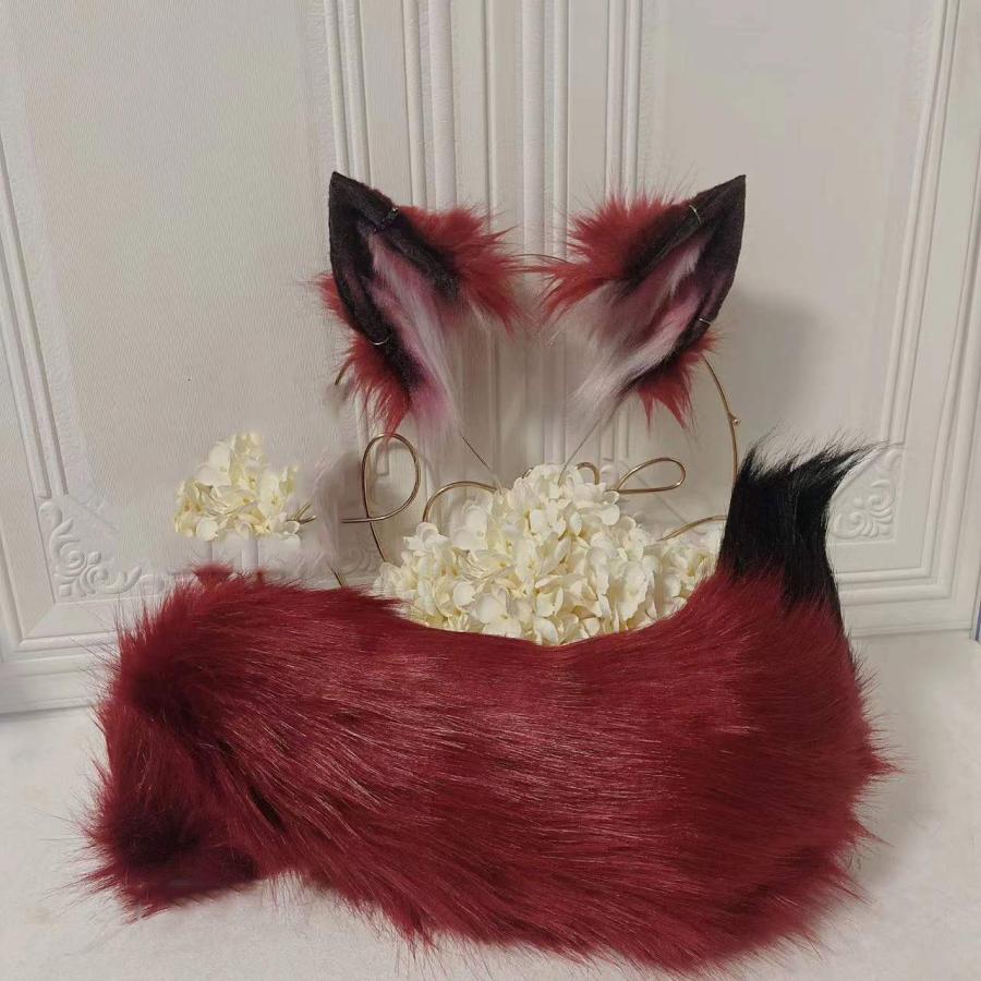 49 割引 ギフ 包装 狐 狼 尻尾 その他 ファッション 小物 Wulfydiving Re