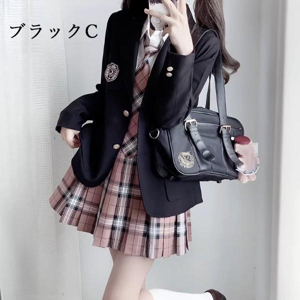 pom polenta 卒業式　入学式　発表会　受験　制服風ブレザー5点セット！ 卒業式 スーツ 女の子 4点セット 制服風 ブレザー ジャケット スカート